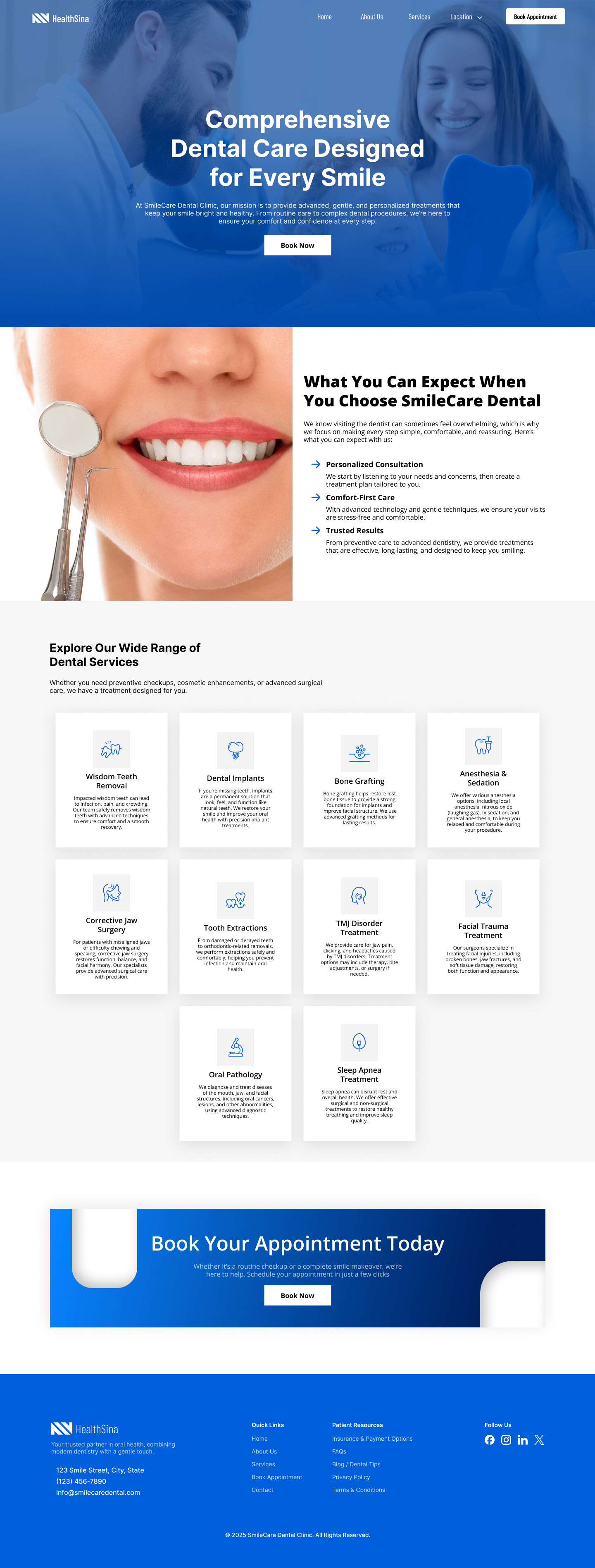 Services Page