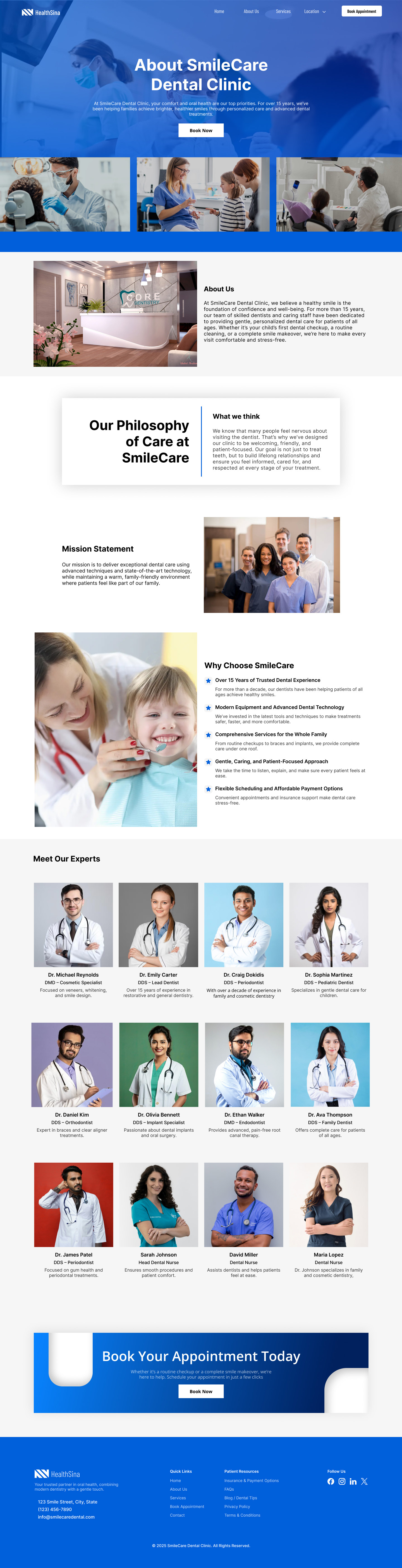 About Us Page