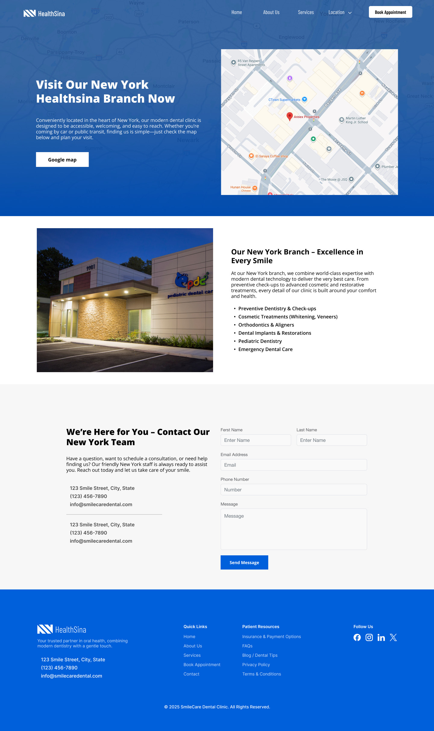 Location Page