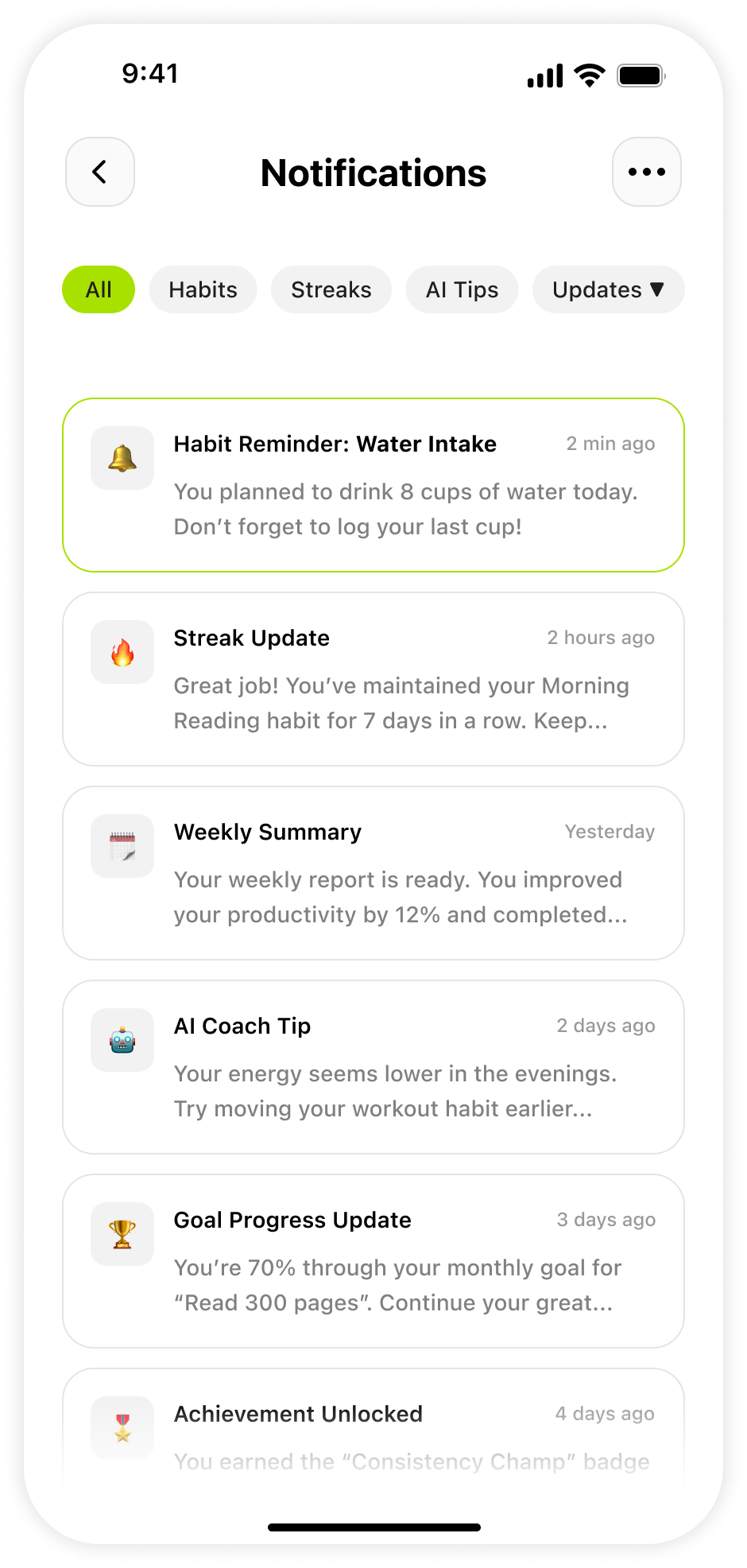 Notifications