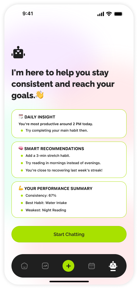 DailyLoop screen 3